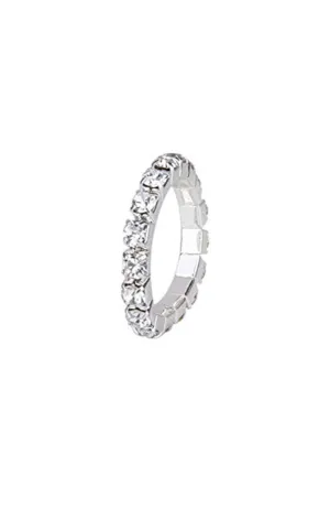 Glitter Pie Single Row Ring