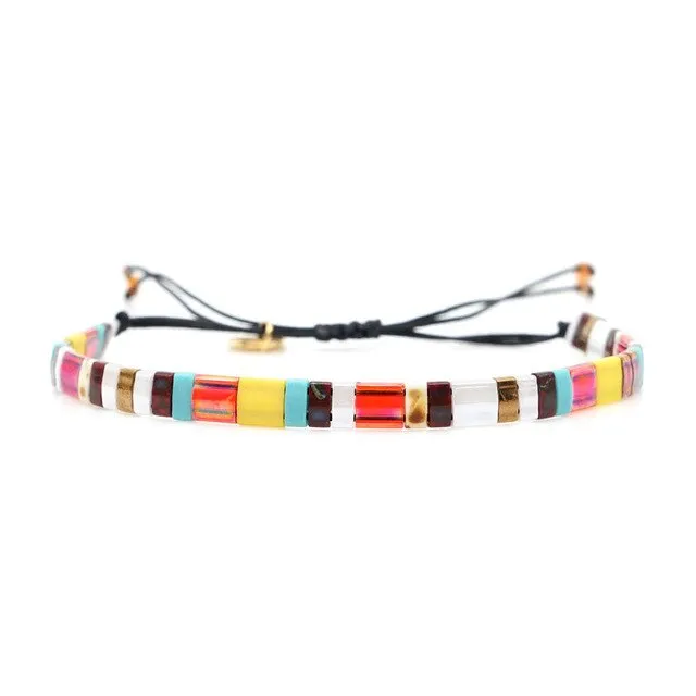 Go2boho Boho Bracelet Women Miyuki Bracelets Summer Beach Jewelry Janpan Imported Tila Beads Pulseras Mujer Femme Handmade Gift
