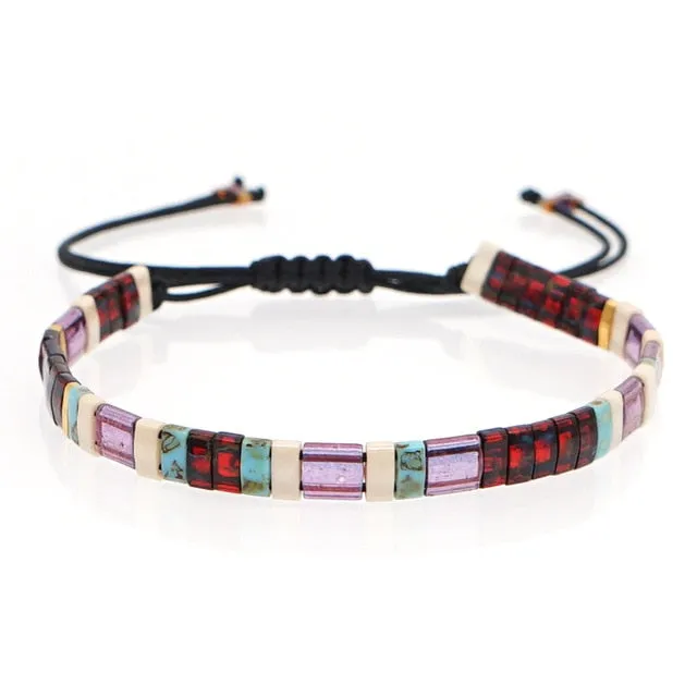 Go2boho Boho Bracelet Women Miyuki Bracelets Summer Beach Jewelry Janpan Imported Tila Beads Pulseras Mujer Femme Handmade Gift