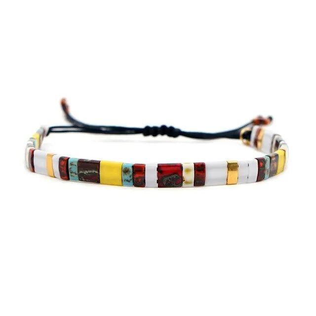 Go2boho Boho Bracelet Women Miyuki Bracelets Summer Beach Jewelry Janpan Imported Tila Beads Pulseras Mujer Femme Handmade Gift