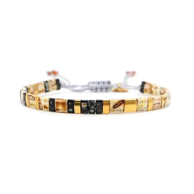 Go2boho Boho Bracelet Women Miyuki Bracelets Summer Beach Jewelry Janpan Imported Tila Beads Pulseras Mujer Femme Handmade Gift