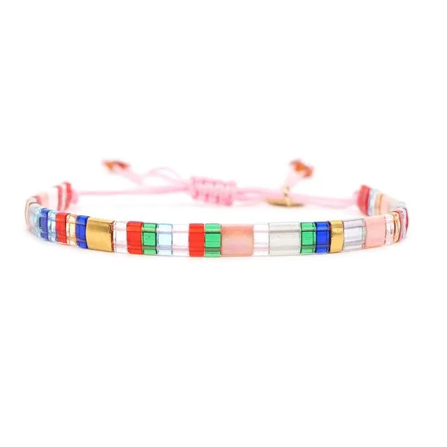 Go2boho Boho Bracelet Women Miyuki Bracelets Summer Beach Jewelry Janpan Imported Tila Beads Pulseras Mujer Femme Handmade Gift