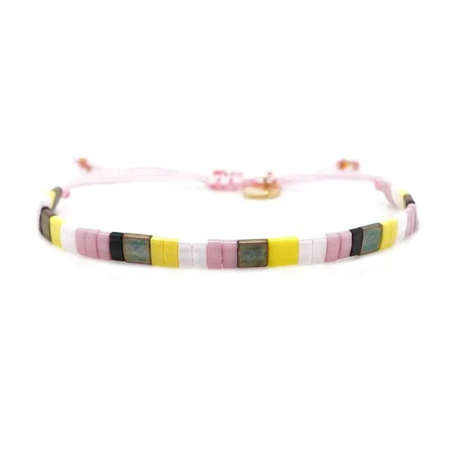 Go2boho Boho Bracelet Women Miyuki Bracelets Summer Beach Jewelry Janpan Imported Tila Beads Pulseras Mujer Femme Handmade Gift
