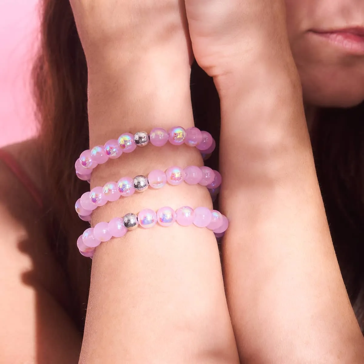 Gooseberry | .925 Sterling Silver | Bubble Glass Bracelet