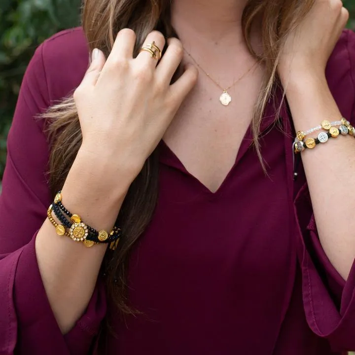 Gratitude Crystal Bracelet (16021BK)