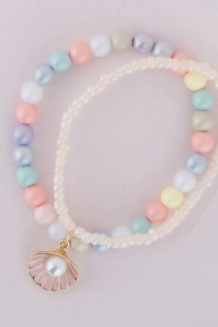 Great Pretenders - Pastel Shell Bracelet