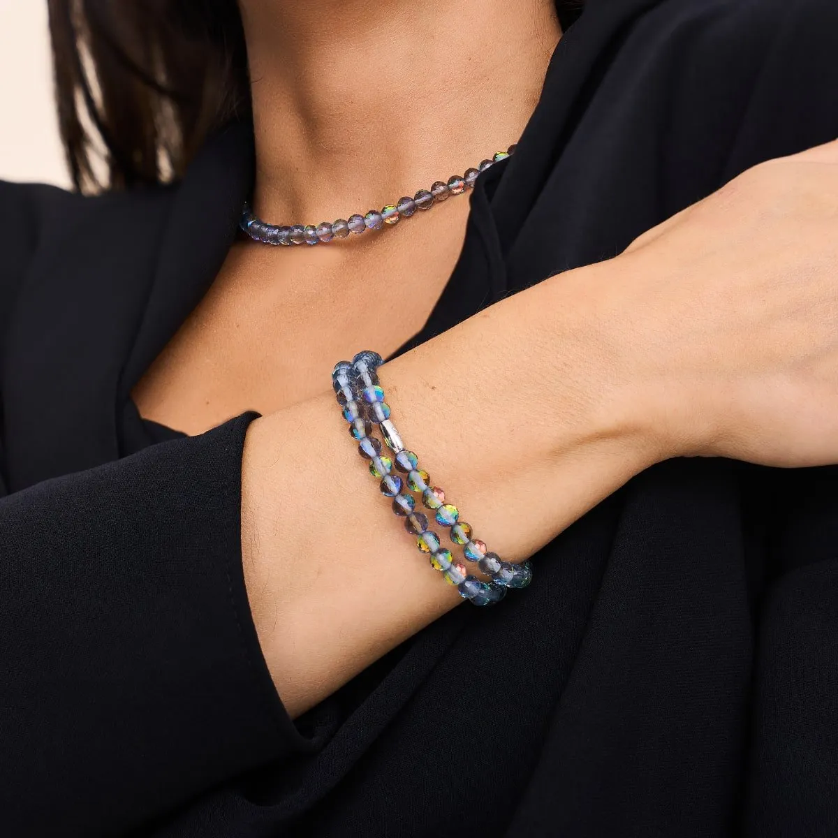 Grey | .925 Sterling Silver | Prisma Wrap