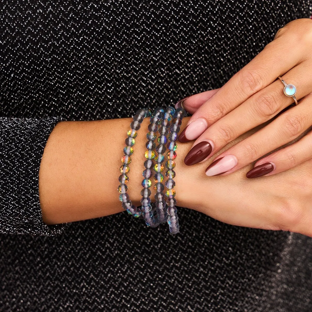 Grey | .925 Sterling Silver | Prisma Wrap