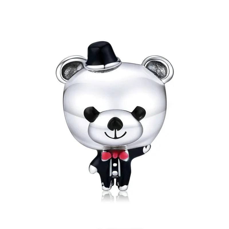 Groom Bear Charm