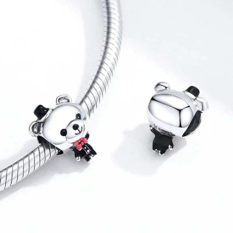 Groom Bear Charm