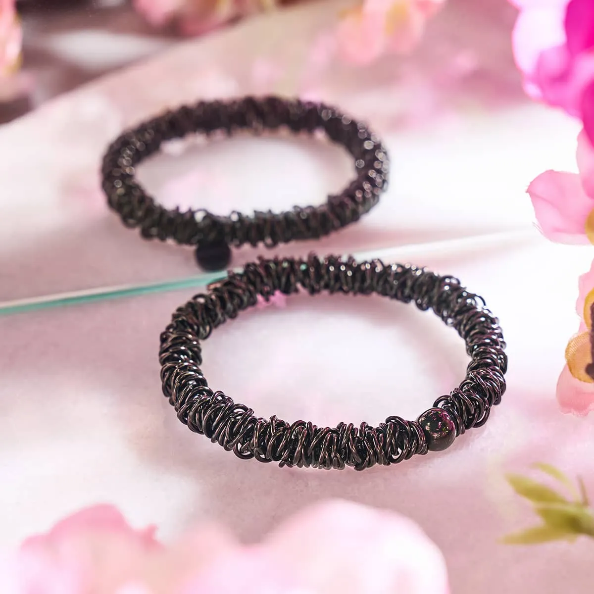 Gunmetal | Mini Links of Love Bracelet