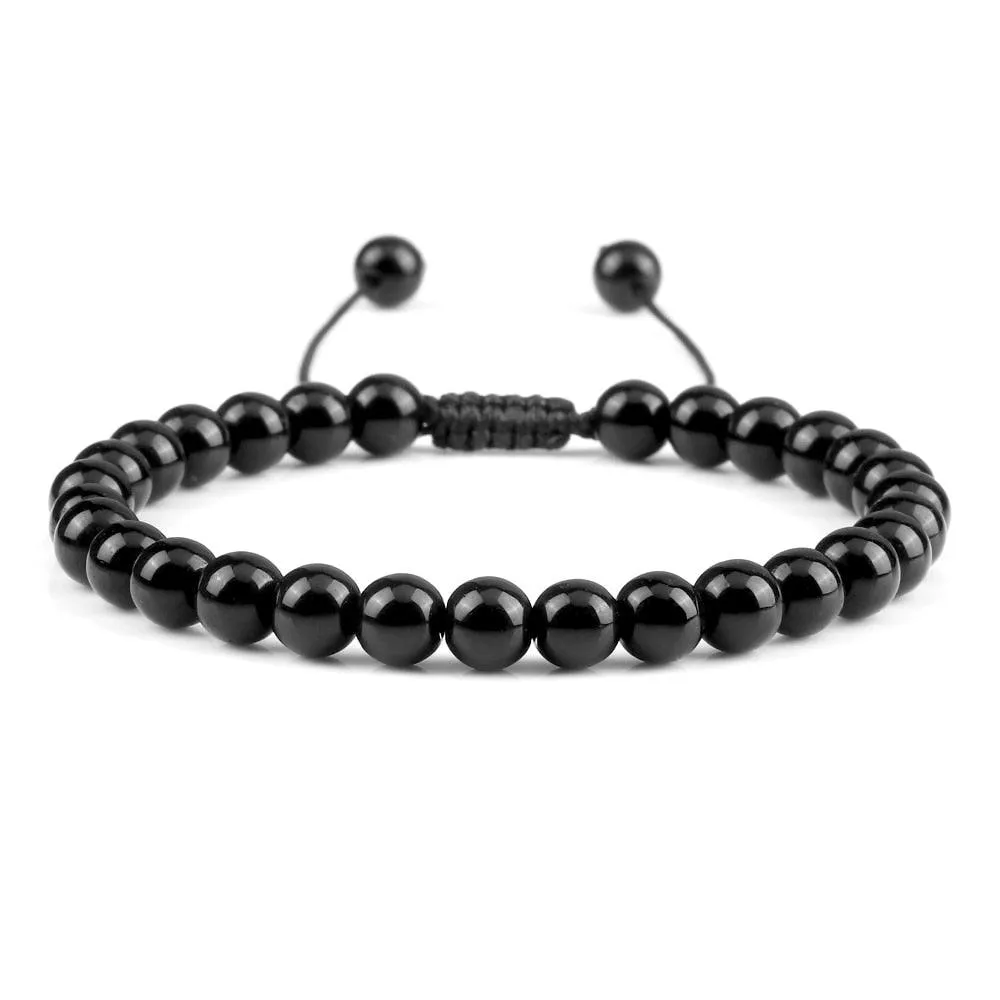 Handmade Natural Stone Beaded Bracelet