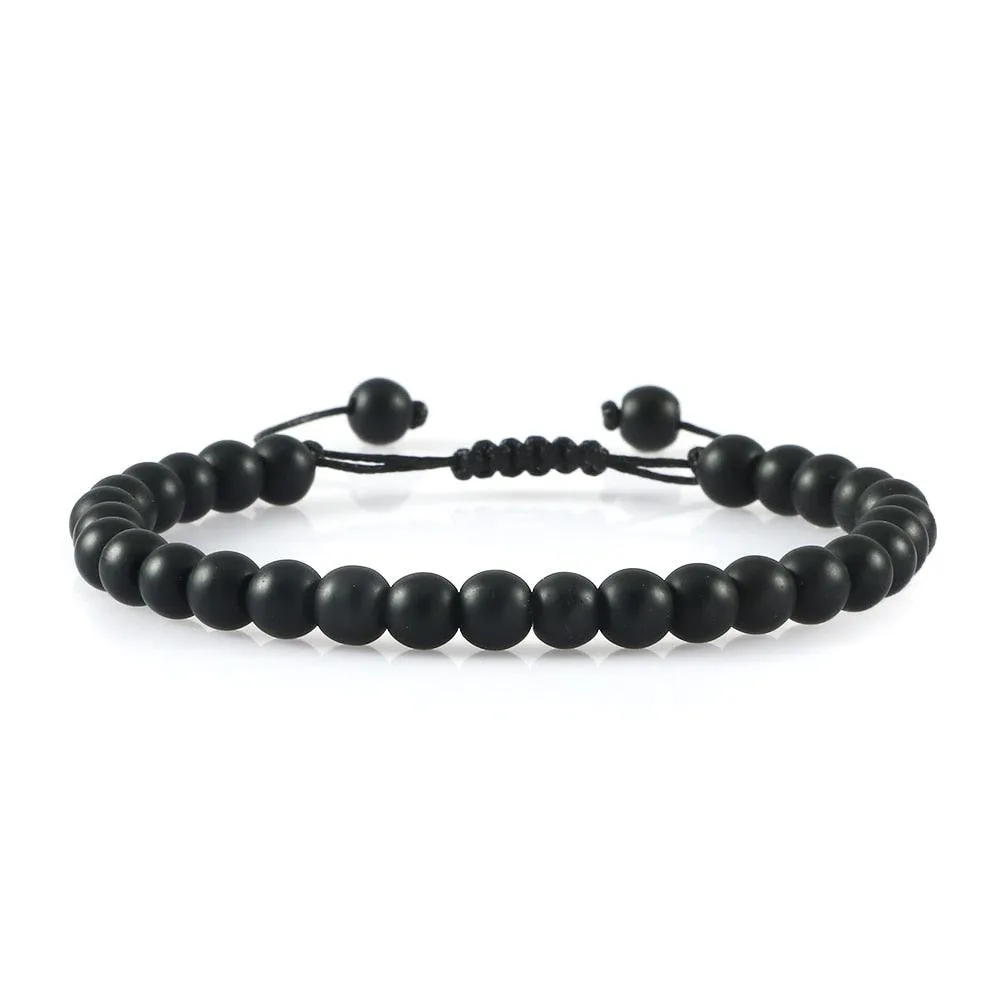 Handmade Natural Stone Beaded Bracelet