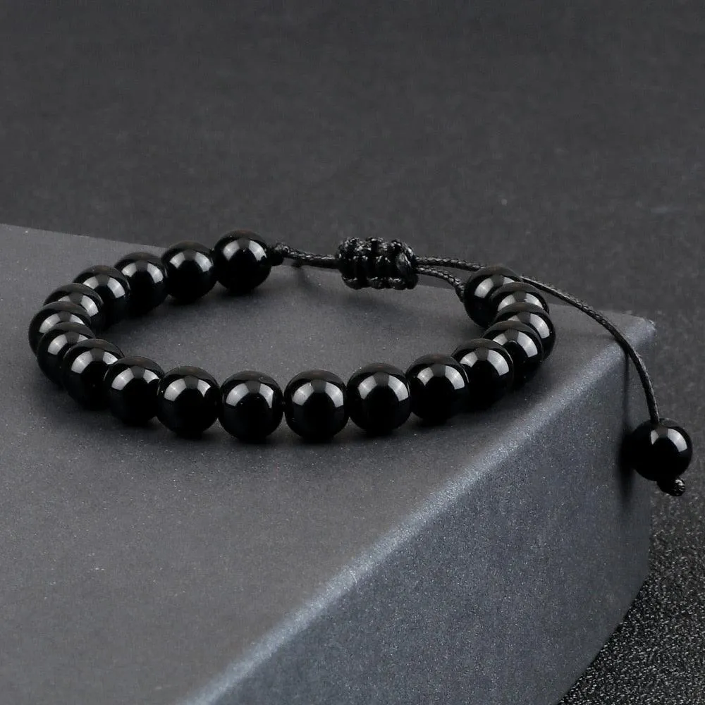 Handmade Natural Stone Beaded Bracelet