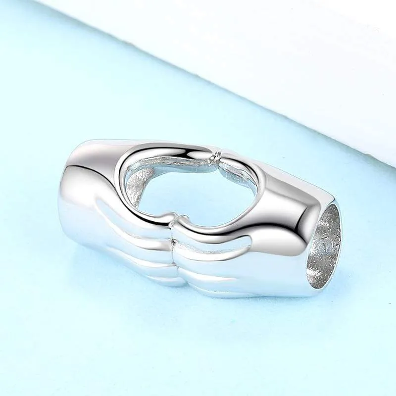 Hands Heart Charm