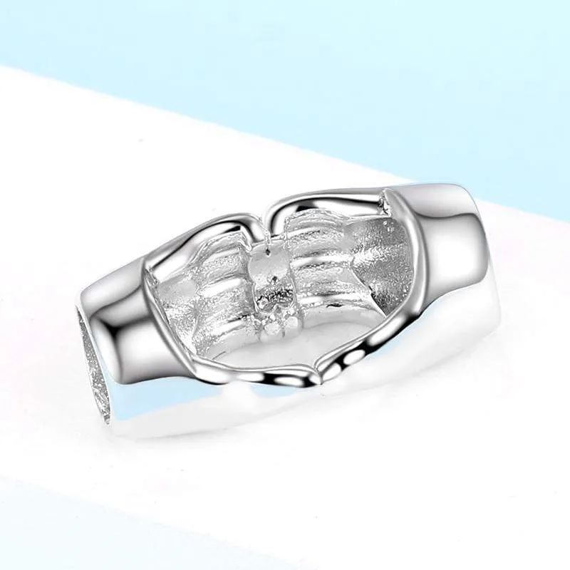 Hands Heart Charm