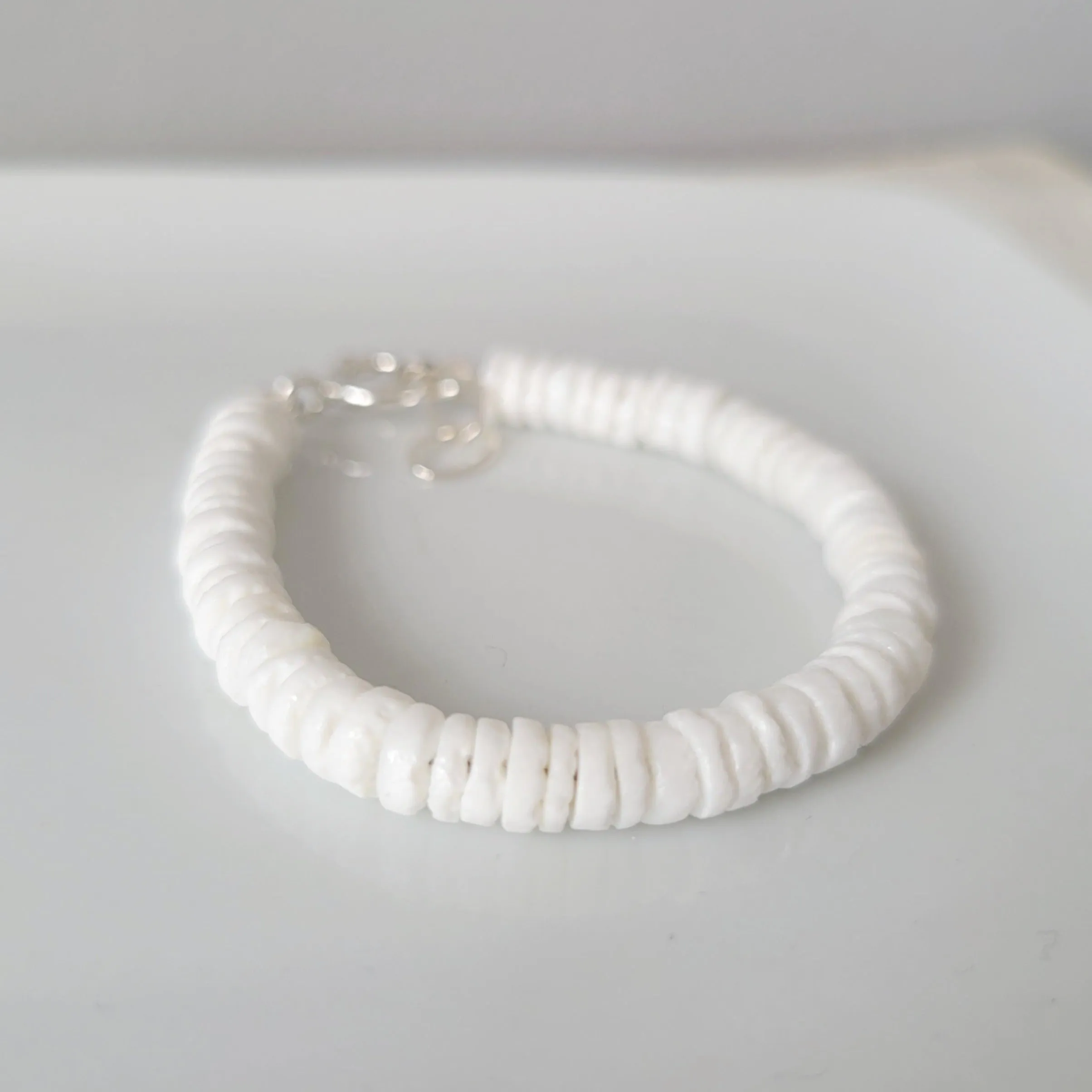 Heishi Shell Unisex Beach Bracelets - Adults or Children's