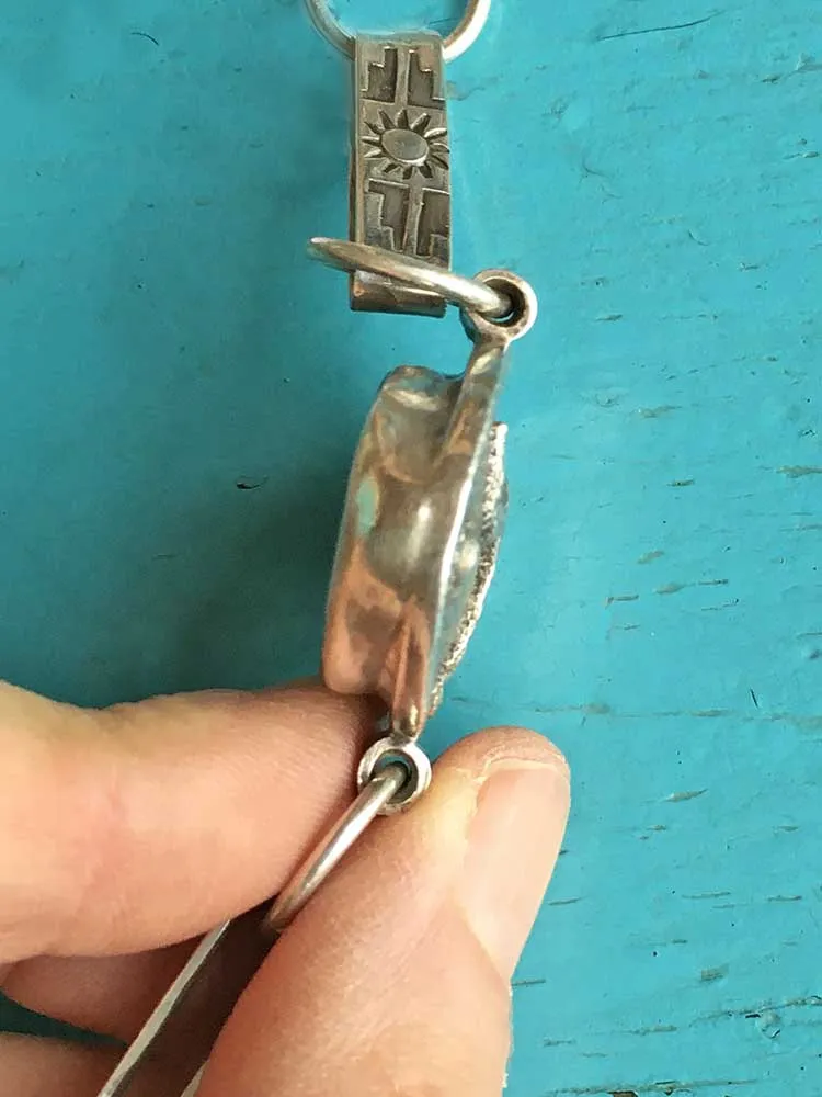 Horse Charm Bracelet with Abalone Shell by Anthony Lovato
