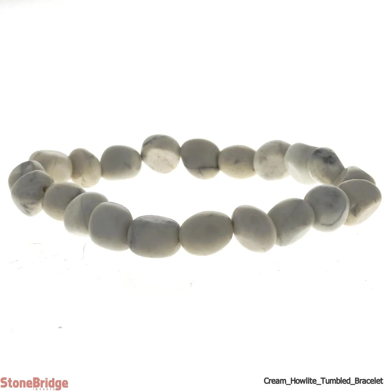 Howlite Cream Tumbled Bracelets