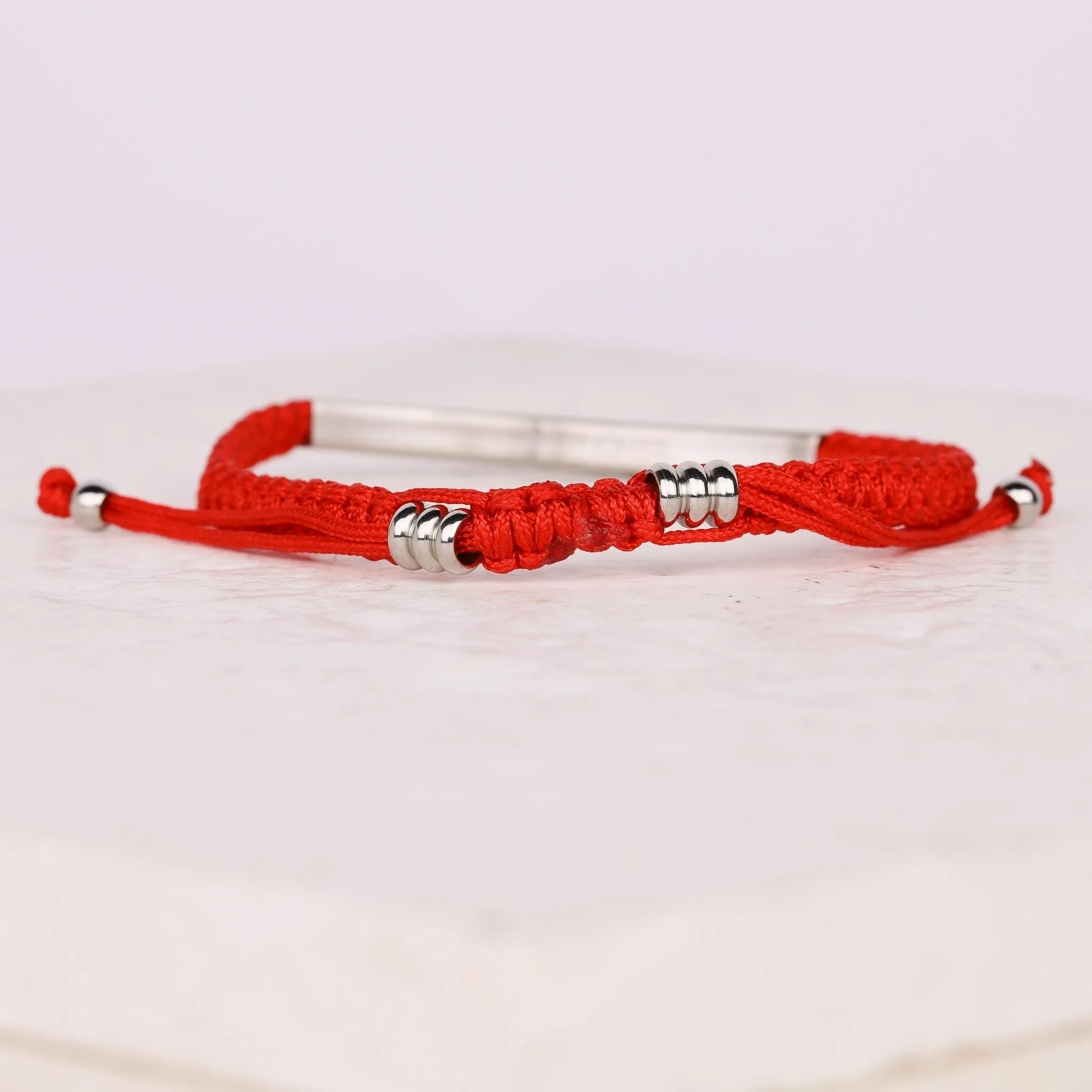 I LOVE YOU TO THE MOON AND BACK ROPE BRACELET