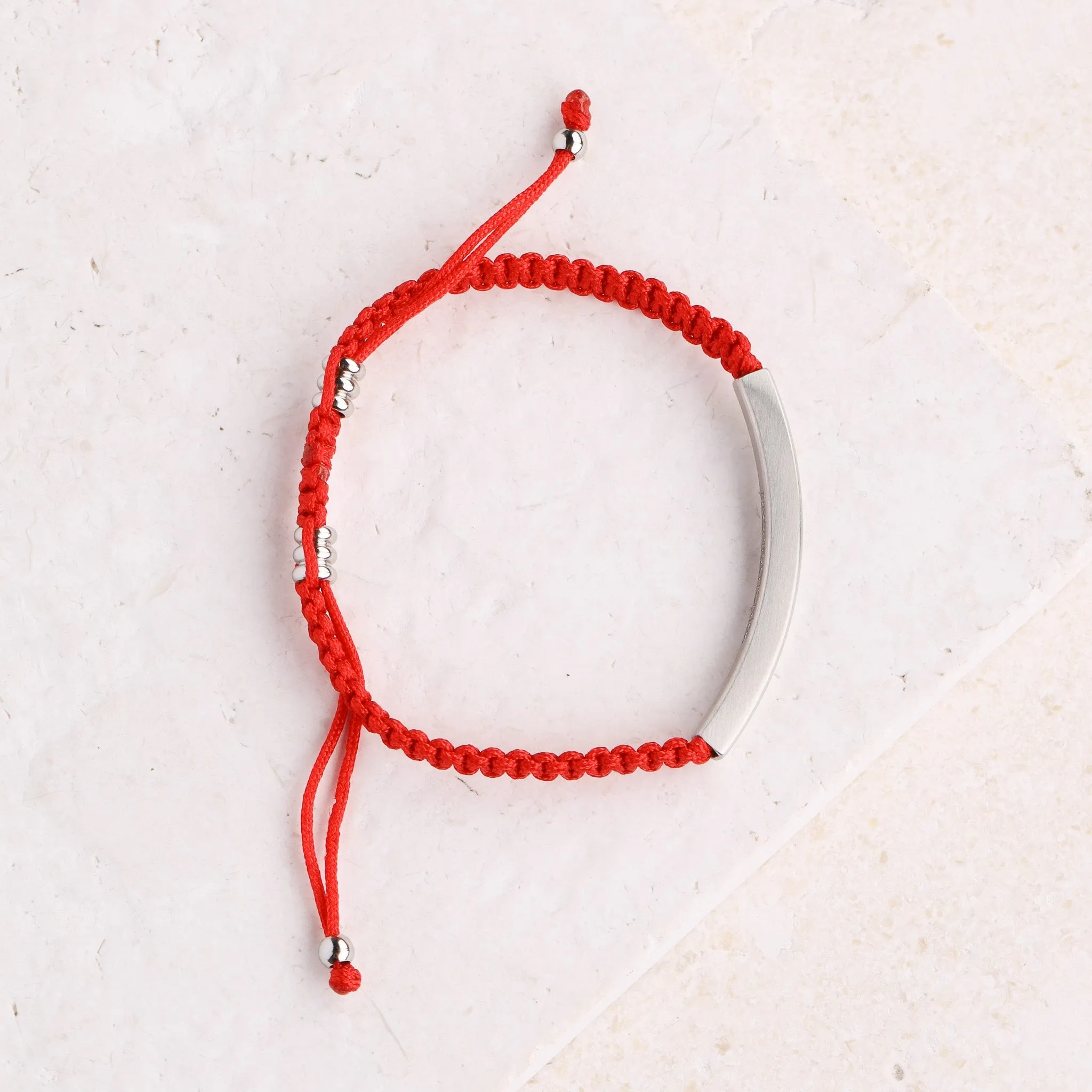 I LOVE YOU TO THE MOON AND BACK ROPE BRACELET