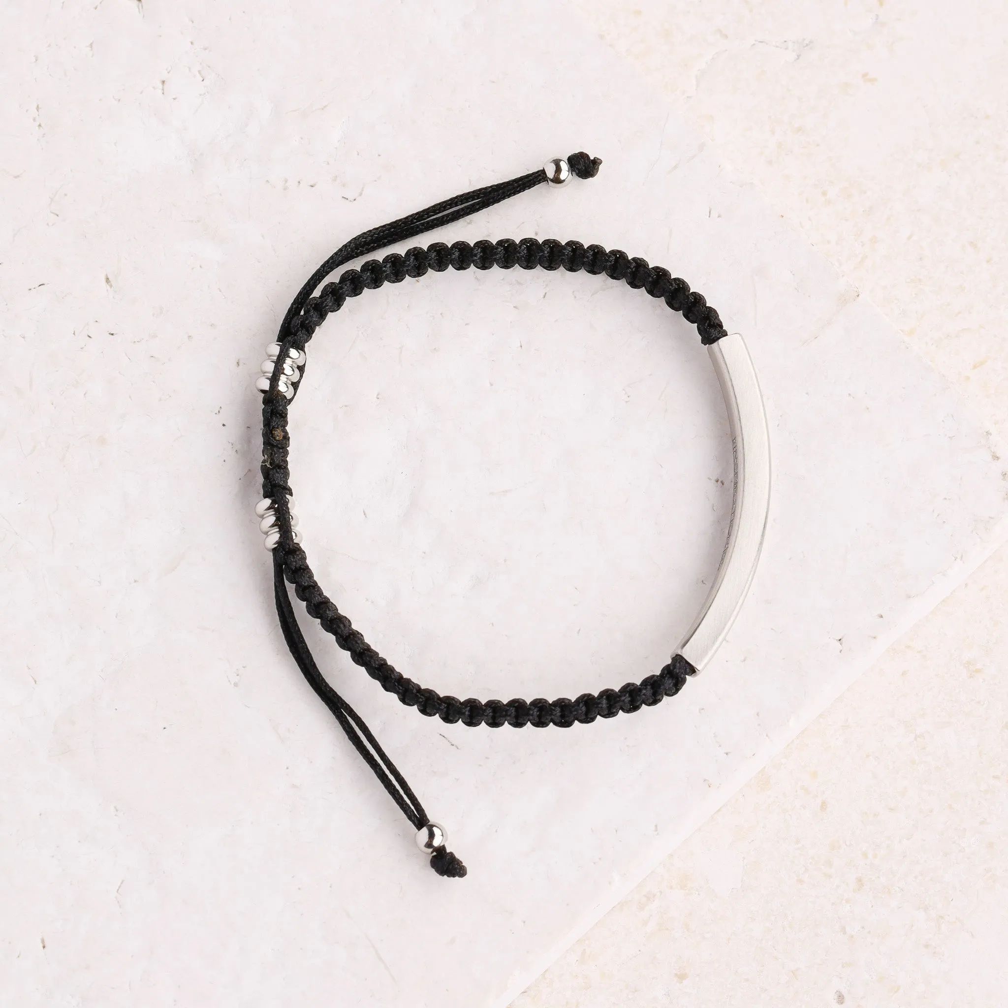 I LOVE YOU TO THE MOON AND BACK ROPE BRACELET