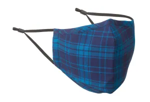 Ingonish Blue Flannel Face Mask