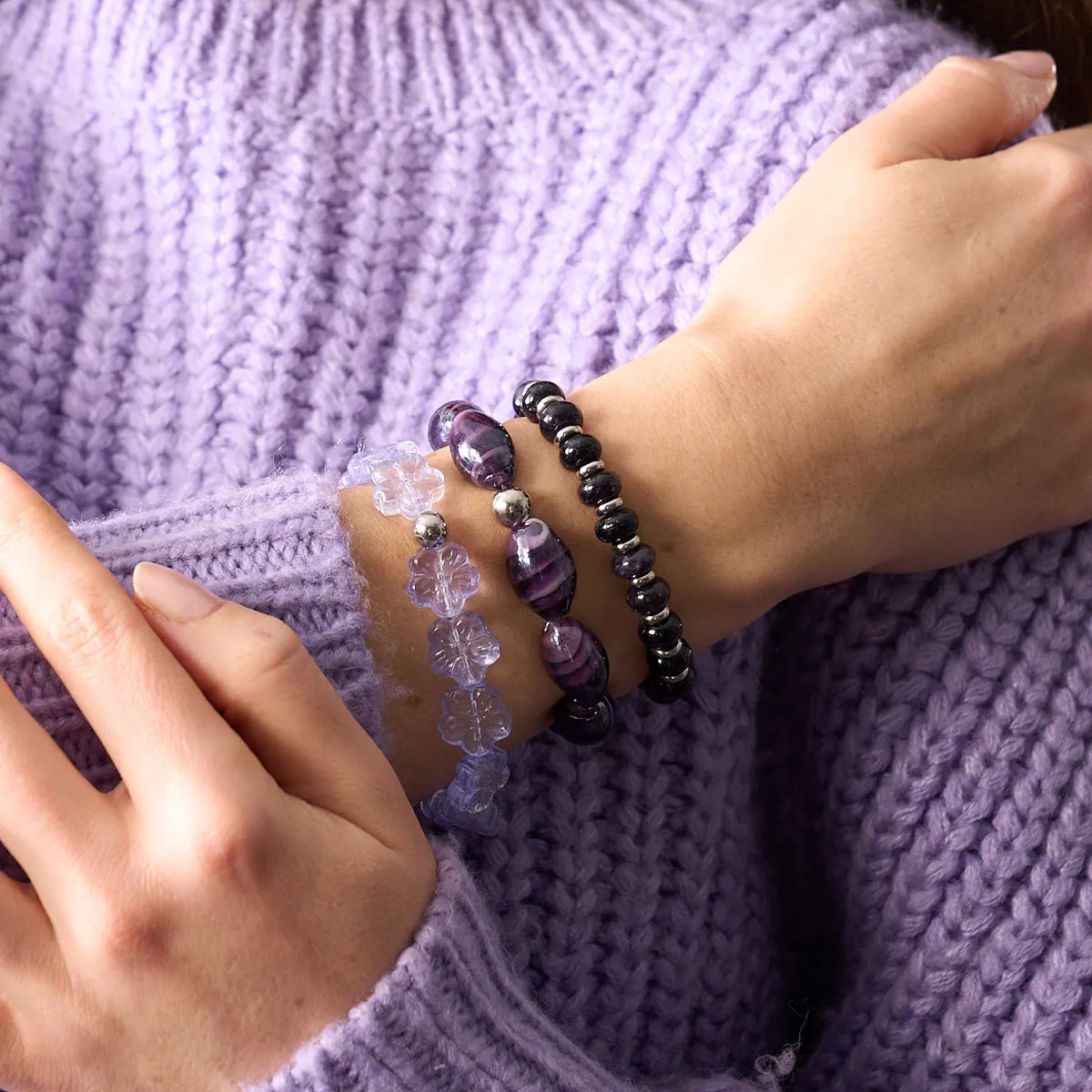 Iris | Fairy Glass Bracelet