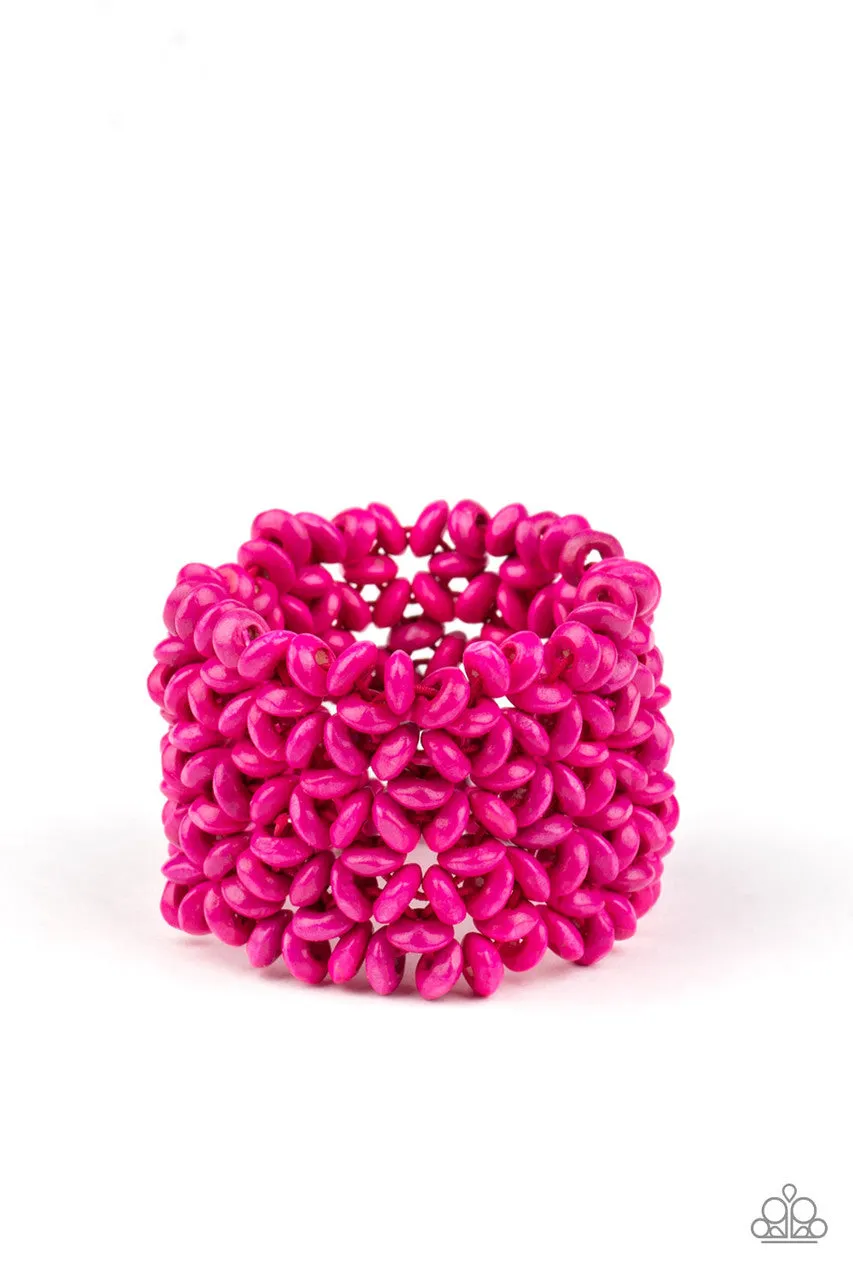 Island Expression Pink Paparazzi Bracelet