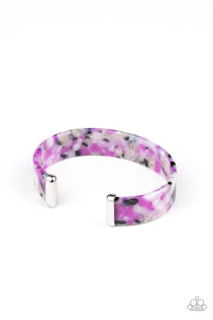 It's Getting HAUTE in Here Purple Paparazzi Bracelet