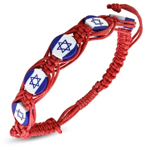 Jewish Star Rope Bracelet
