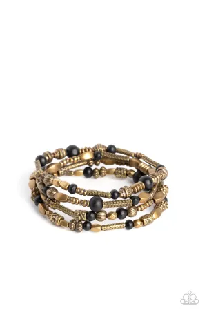 Jungle Jubilee Brass Bracelet Paparazzi