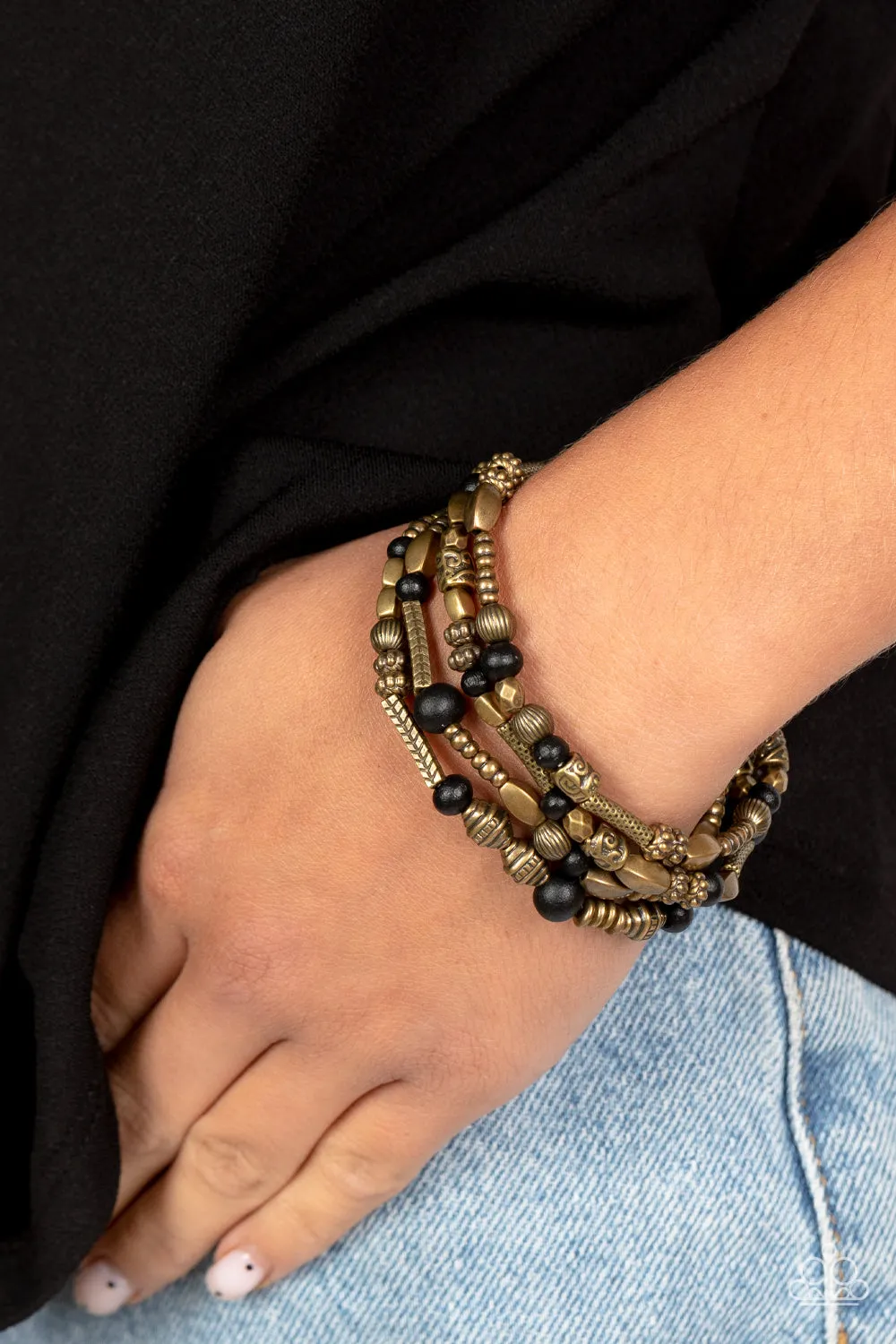 Jungle Jubilee Brass Bracelet Paparazzi
