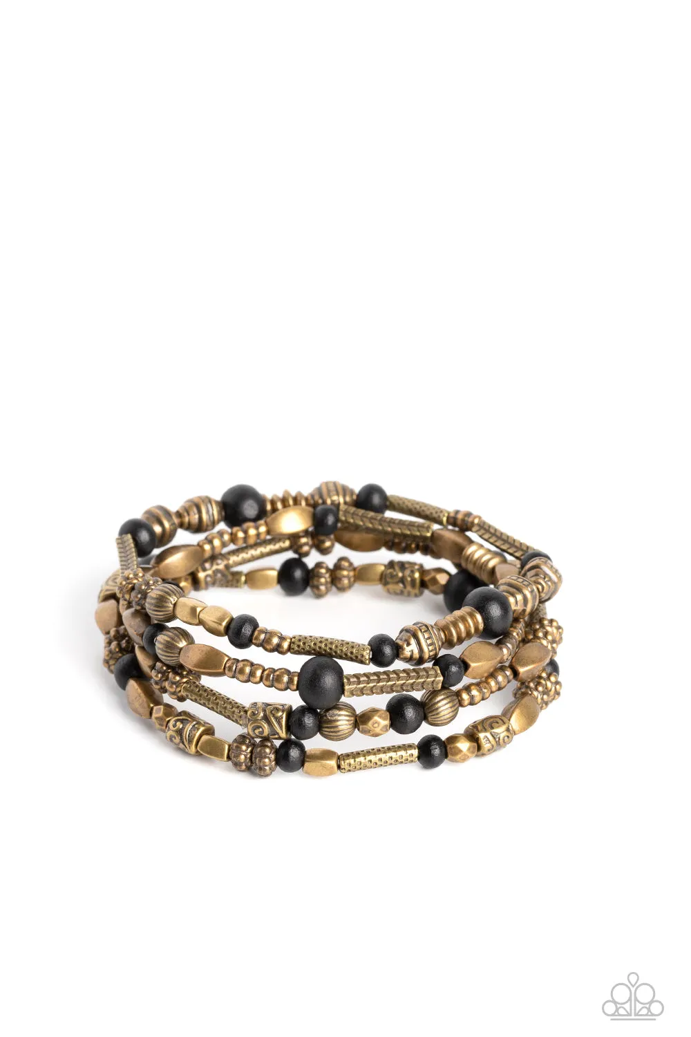 Jungle Jubilee Brass Bracelet Paparazzi