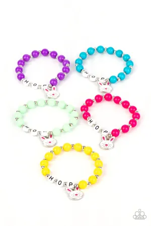 Kids' Starlet Shimmer Bunny Hop Easter Bracelet Set