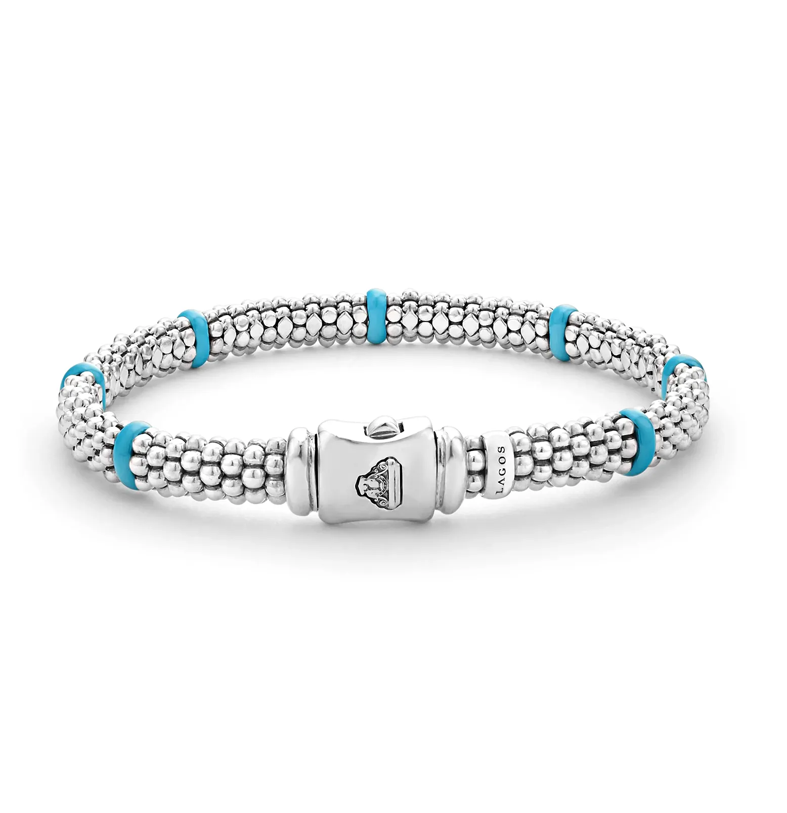 LAGOS Blue Caviar Ceramic Station Caviar Bracelet
