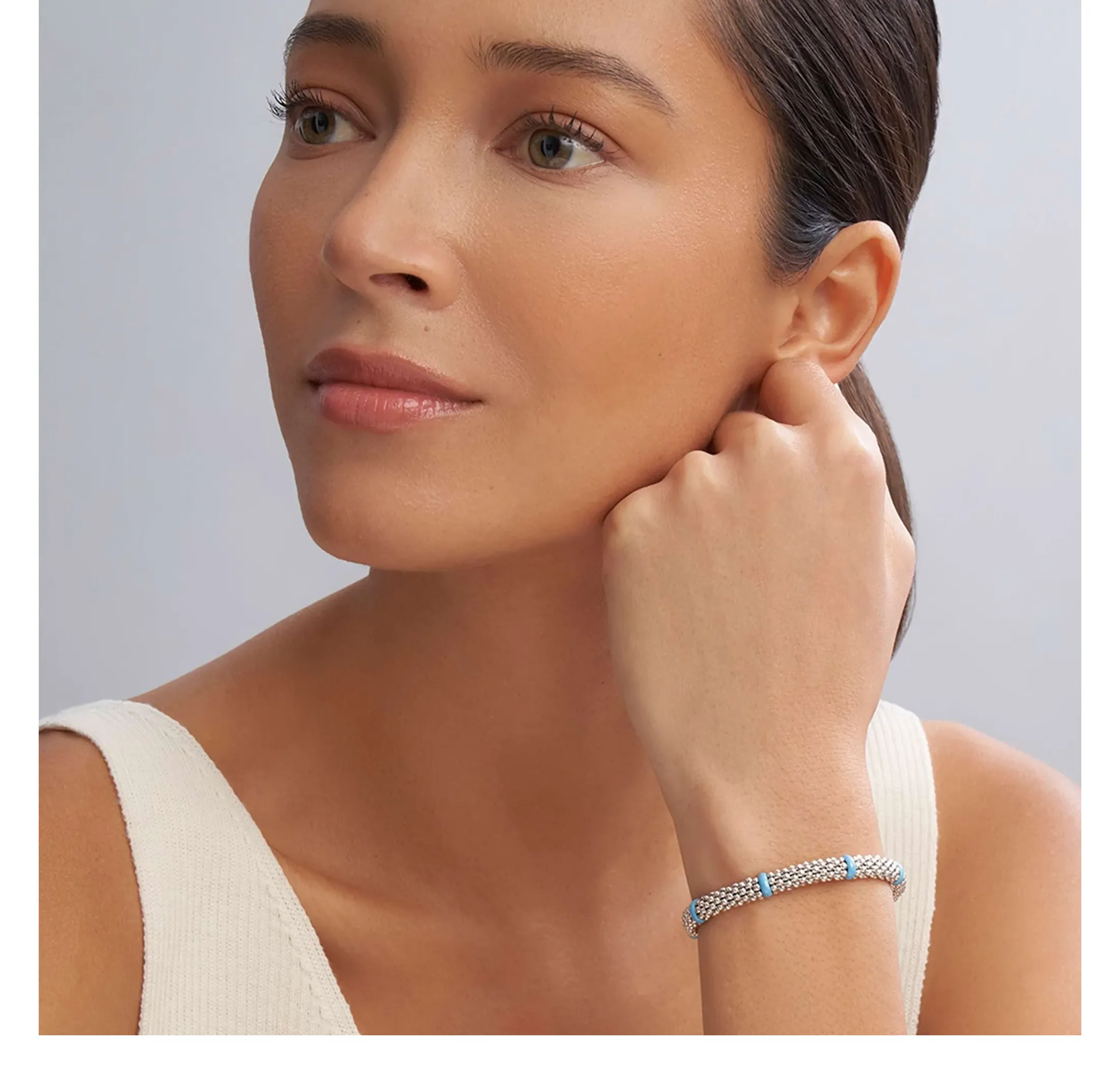 LAGOS Blue Caviar Ceramic Station Caviar Bracelet