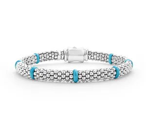 LAGOS Blue Caviar Ceramic Station Caviar Bracelet