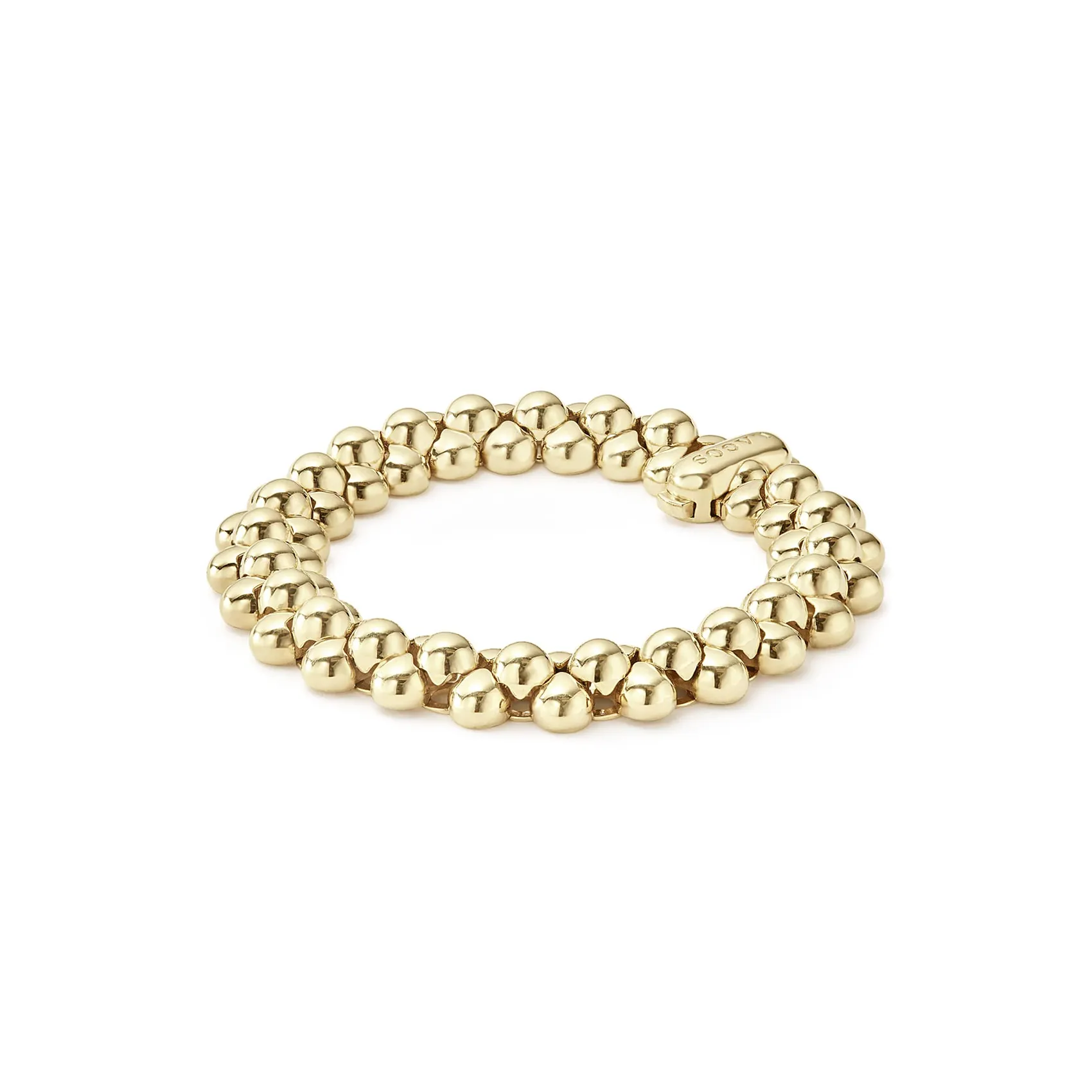LAGOS Caviar Gold 18K Gold Bead Bracelet