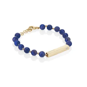 Lapis Lazuli Beaded Bracelet