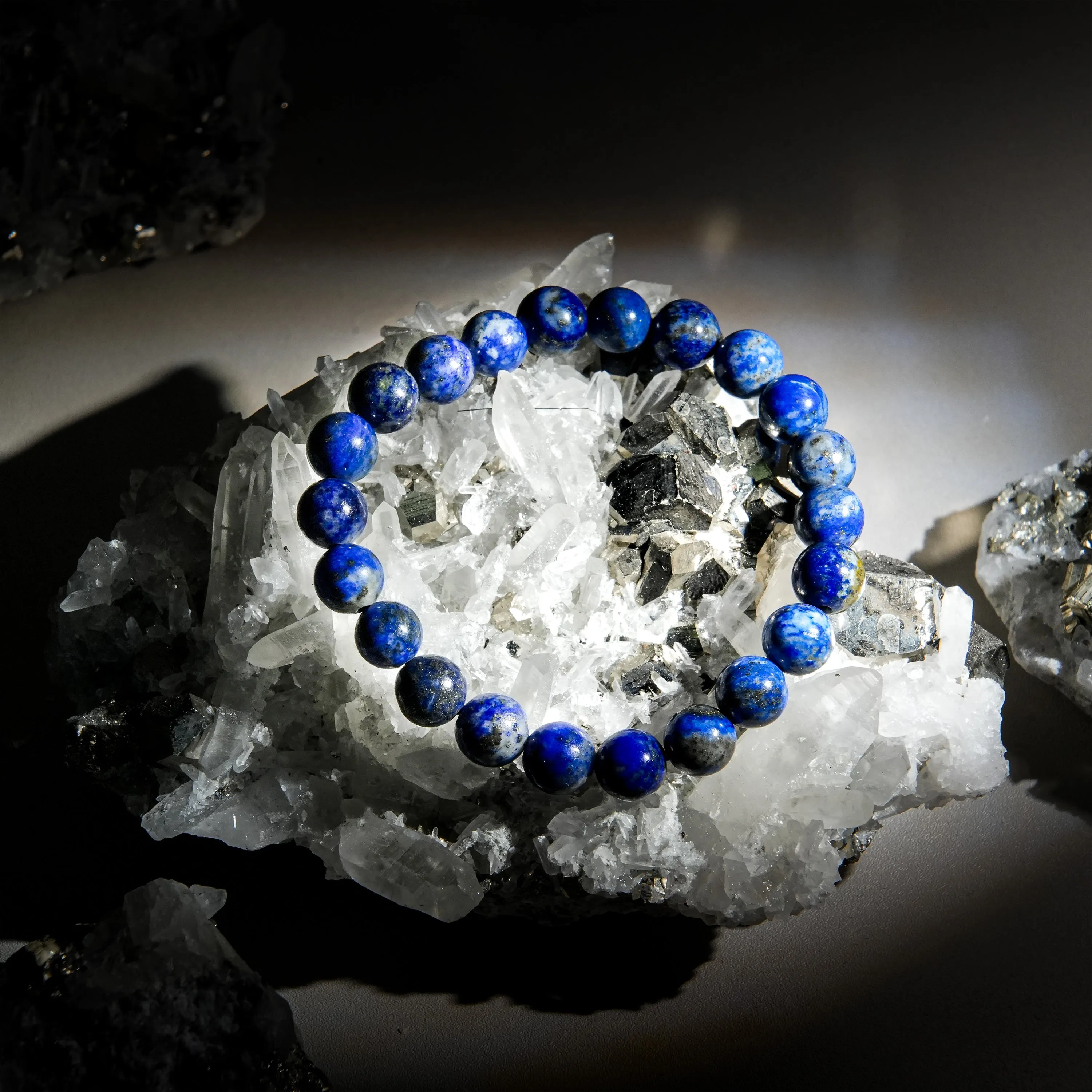 Lapis Lazuli Beaded Bracelet