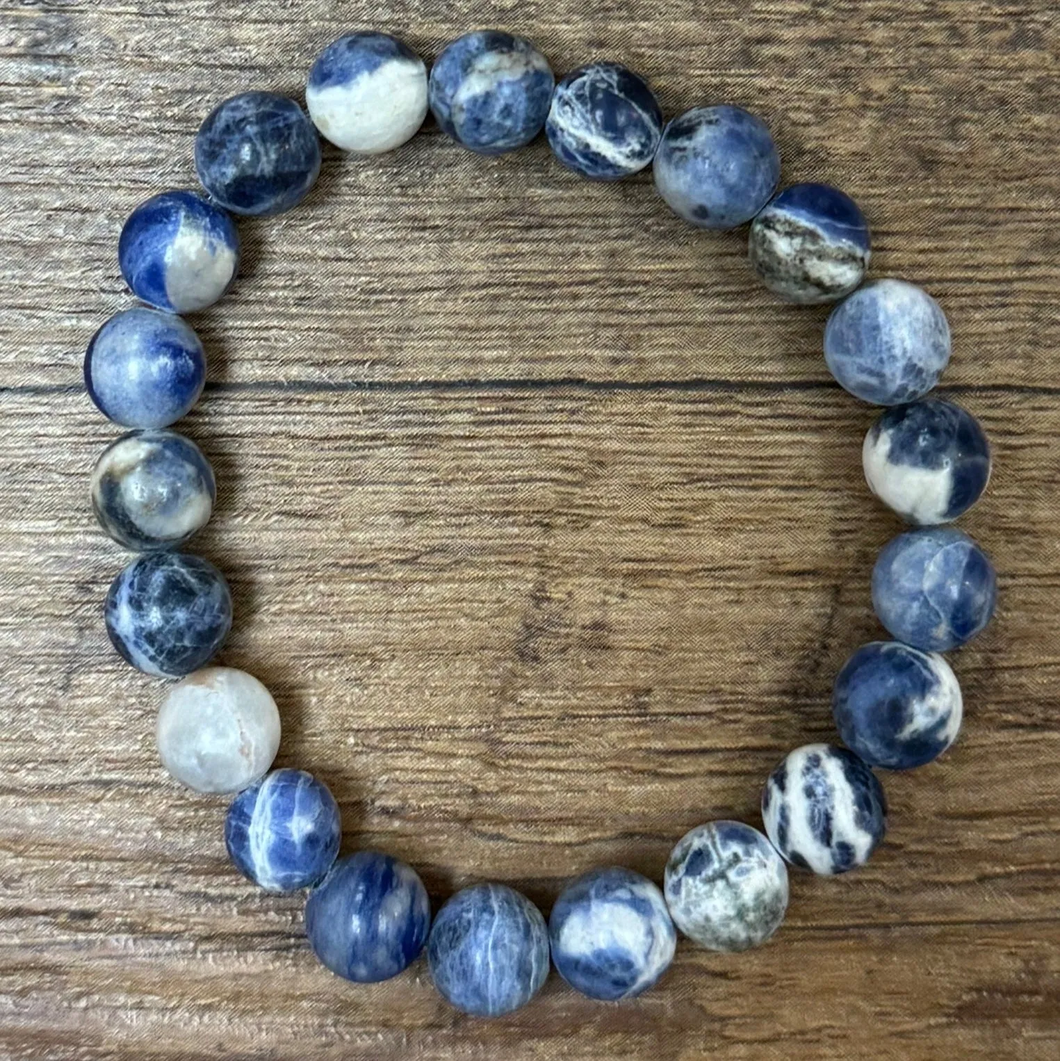 Light Sodalite 8mm Bracelet