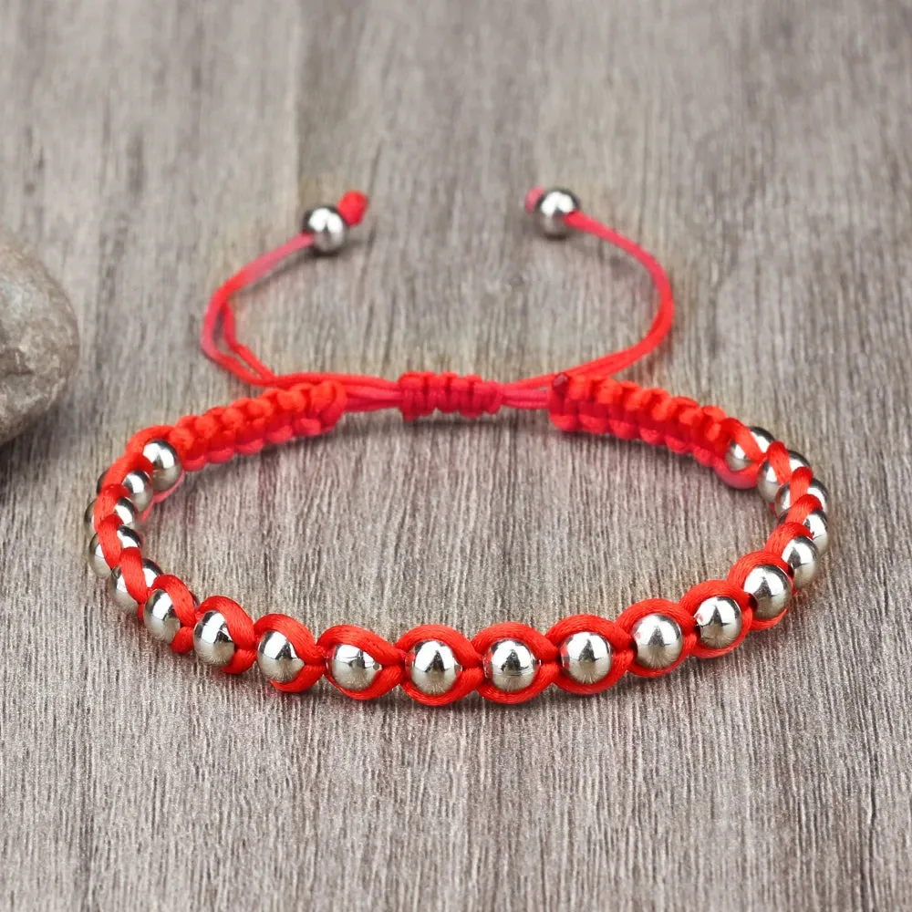 Lucky Red Rope Braided Bracelets