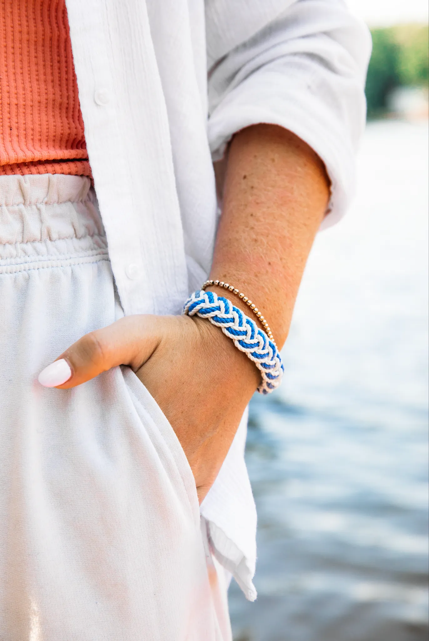 Mackerel Cove Turk's Head Knot Bracelet