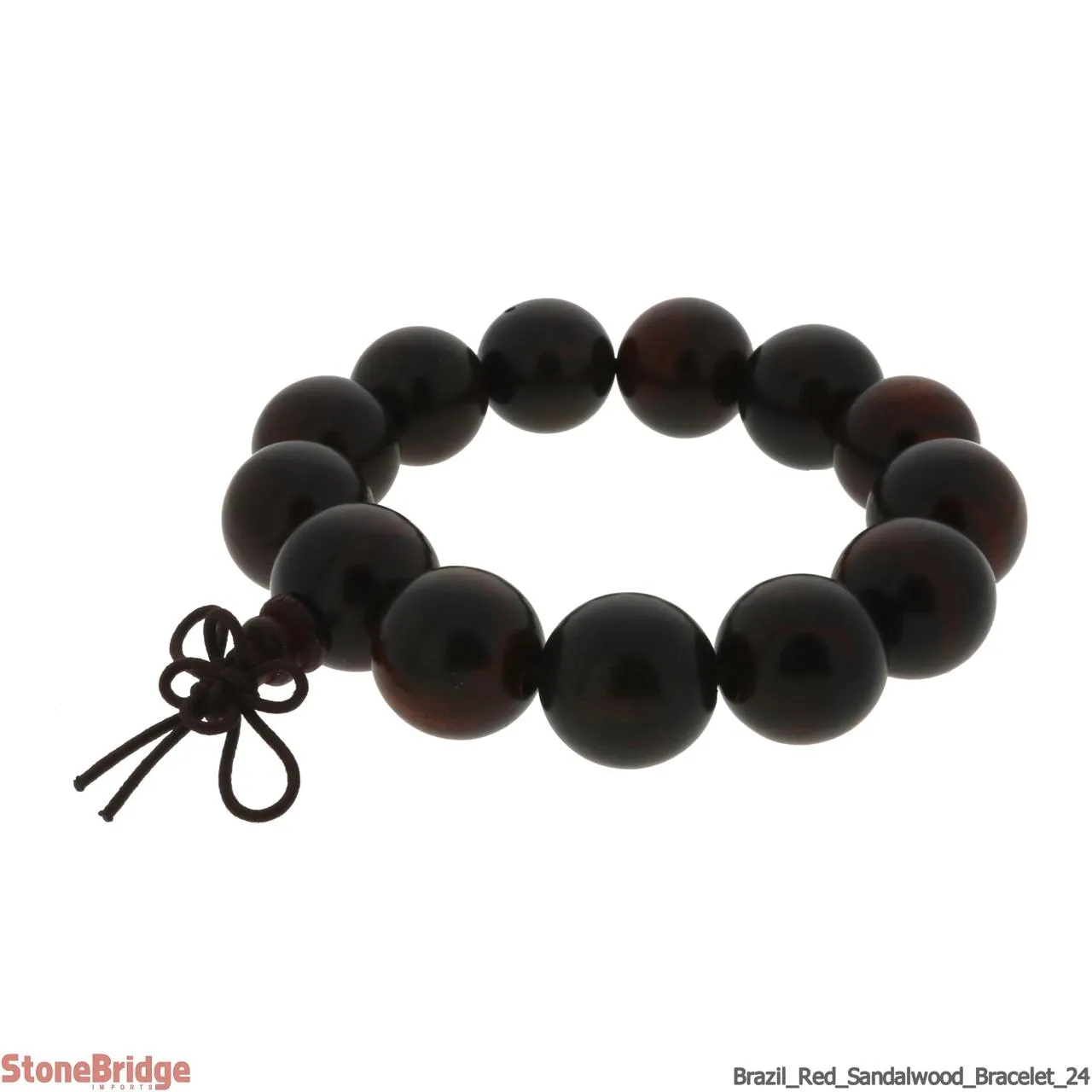 Mala Bracelet "Red Sandalwood" #24