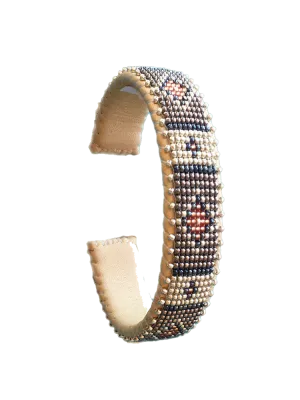Mattie Etkie Glass Bead Cuff