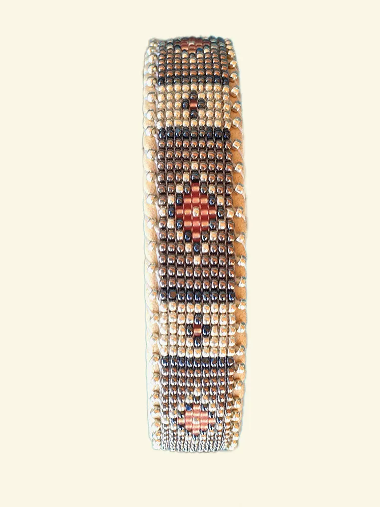 Mattie Etkie Glass Bead Cuff