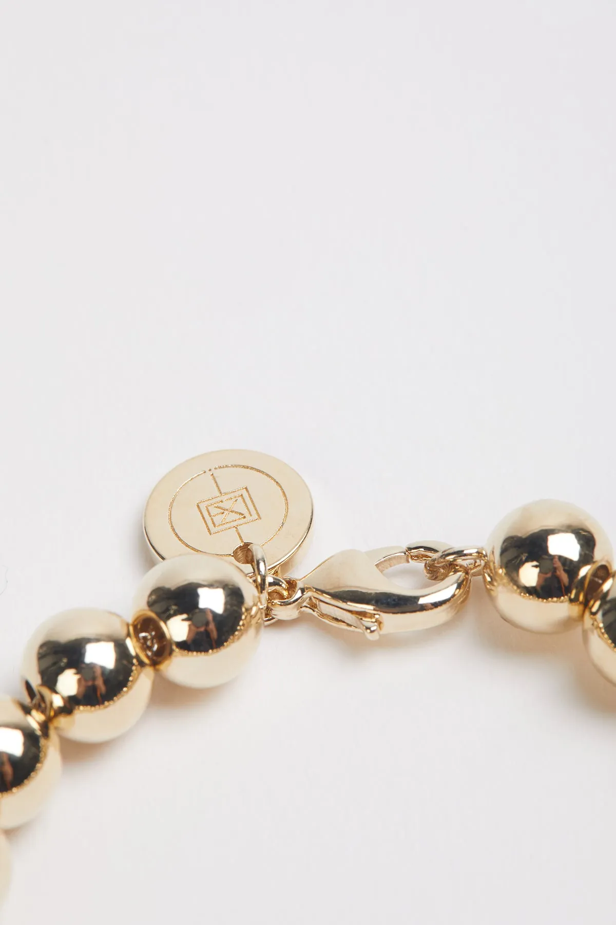 MEDIUM GOLD BALL BRACELET