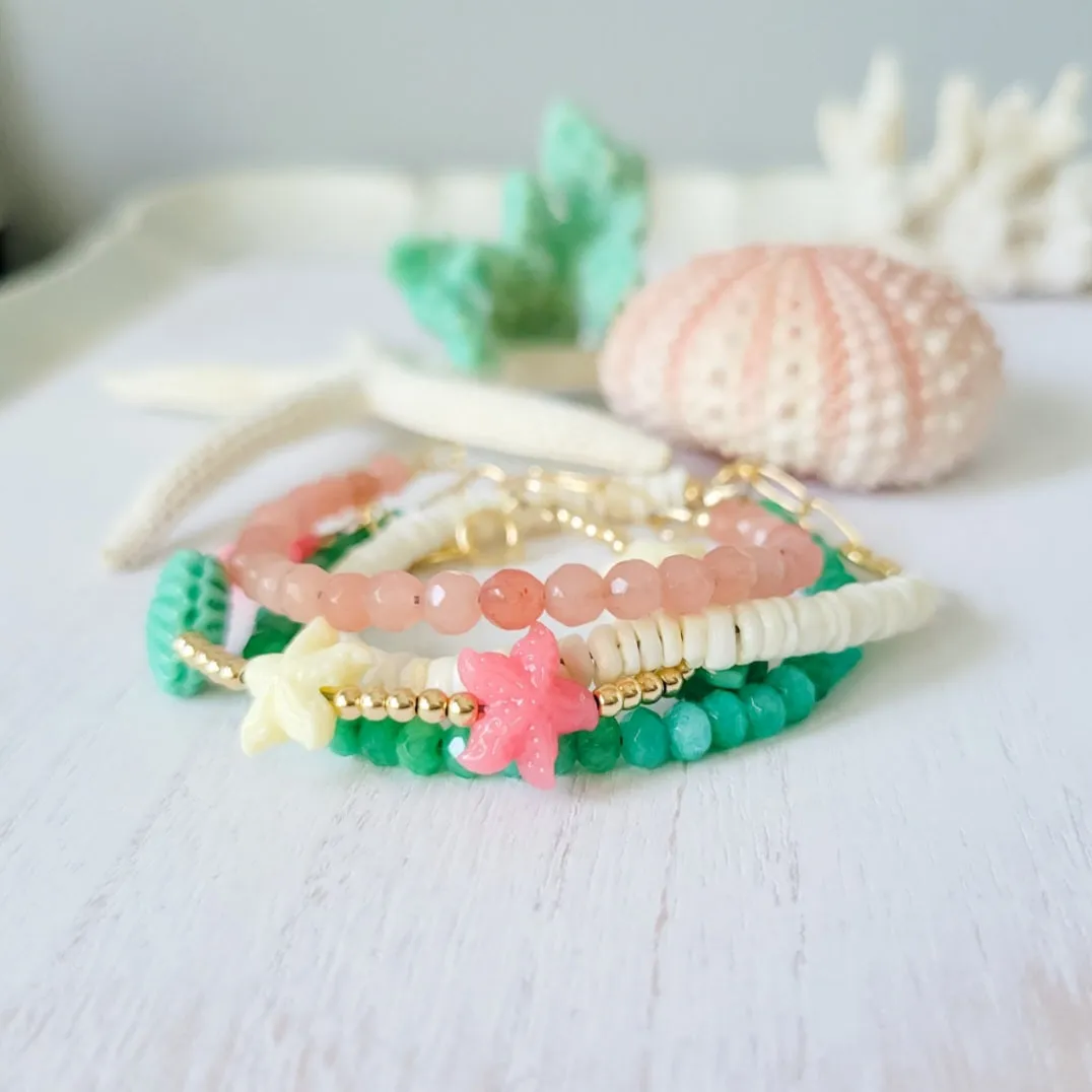 Mermaid - Girls Beach Bracelet - Set or Each