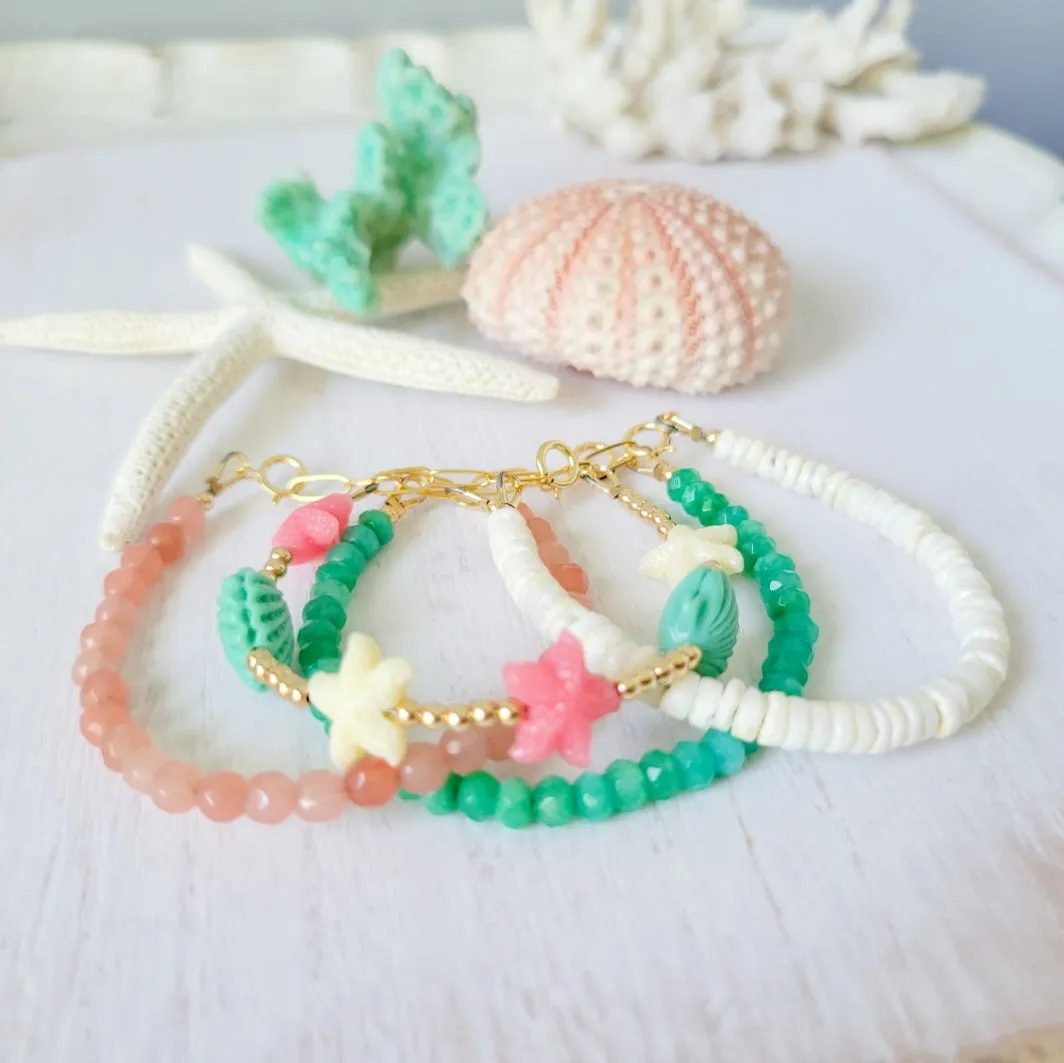 Mermaid - Girls Beach Bracelet - Set or Each